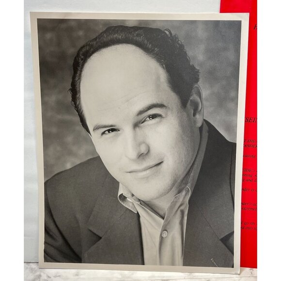 Jason Alexander Holiday Flyer with Press Photo Seinfeld Fans  George Costanza - Picture 2 of 7